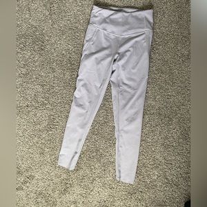 Zella Nordstrom brand light grey cropped leggings